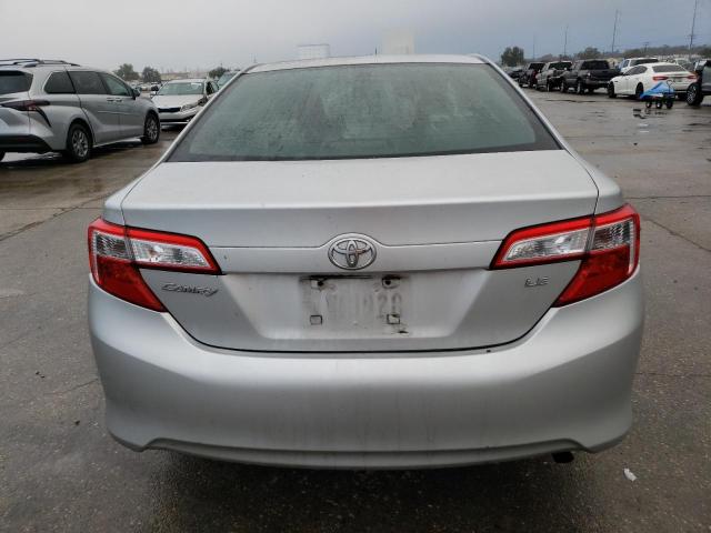 4T4BF1FKXCR203739 - 2012 TOYOTA CAMRY BASE SILVER photo 6