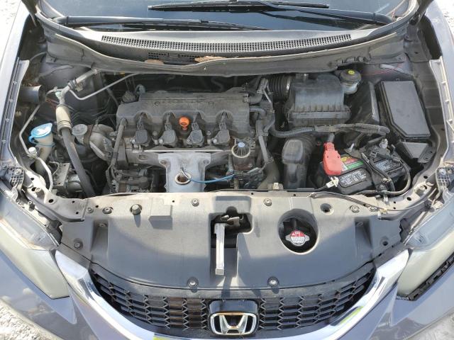 19XFB2F89EE086047 - 2014 HONDA CIVIC EX GRAY photo 11