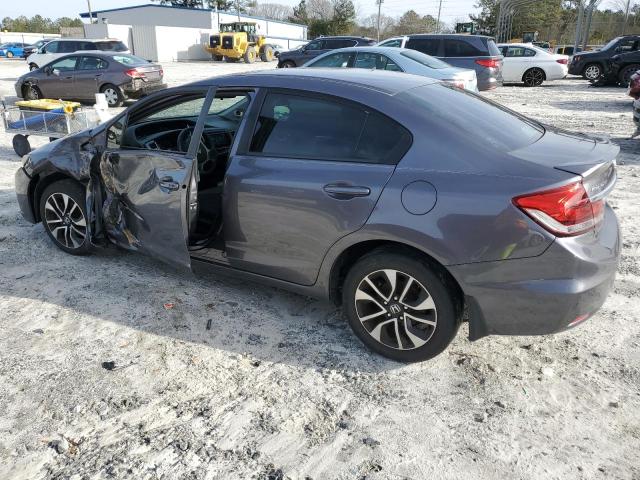 19XFB2F89EE086047 - 2014 HONDA CIVIC EX GRAY photo 2