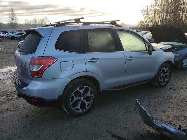 JF2SJGMC2EH495492 - 2014 SUBARU FORESTER 2.0XT TOURING SILVER photo 3