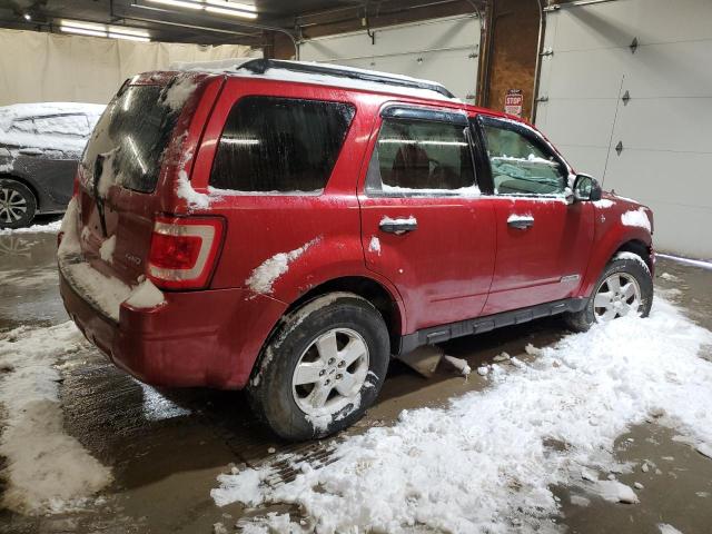 1FMCU93108KC94120 - 2008 FORD ESCAPE XLT BURGUNDY photo 3