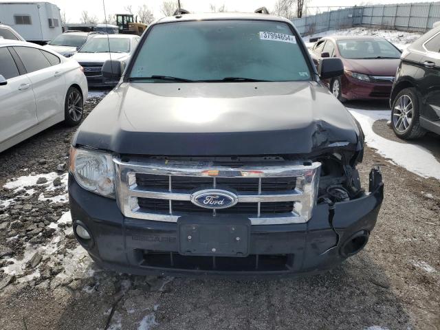 1FMCU0D71CKC82369 - 2012 FORD ESCAPE XLT BLACK photo 5