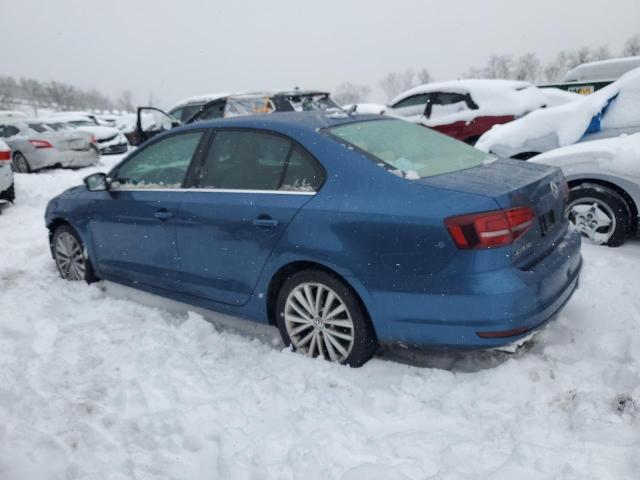 3VWL17AJ3GM309413 - 2016 VOLKSWAGEN JETTA SEL BLUE photo 2