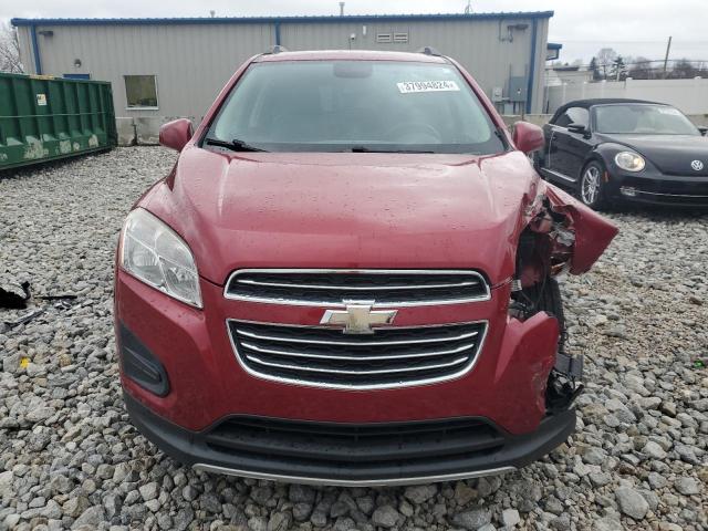 KL7CJLSB8FB261039 - 2015 CHEVROLET TRAX 1LT RED photo 5