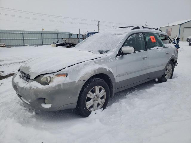 4S4BP62C357327887 - 2005 SUBARU LEGACY OUTBACK 2.5I LIMITED SILVER photo 1