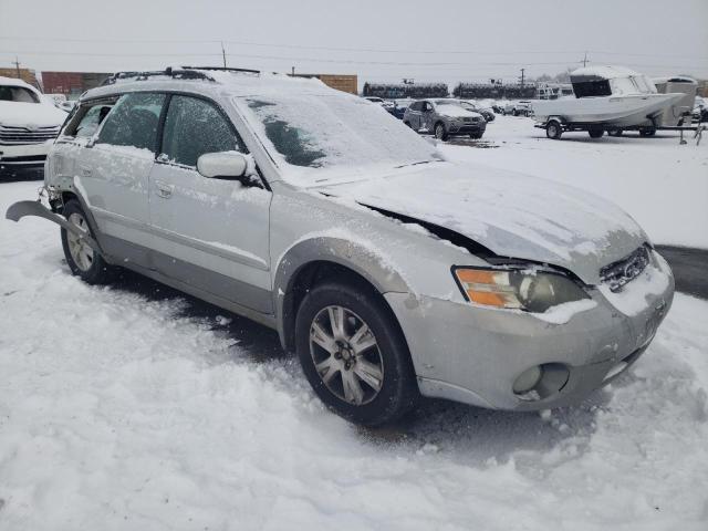 4S4BP62C357327887 - 2005 SUBARU LEGACY OUTBACK 2.5I LIMITED SILVER photo 4