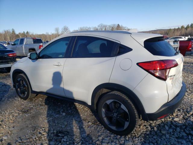 3CZRU6H75JM721617 - 2018 HONDA HR-V EXL WHITE photo 2