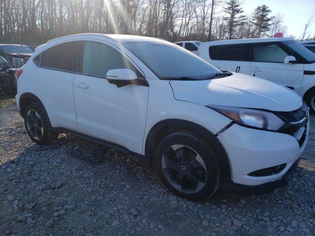 3CZRU6H75JM721617 - 2018 HONDA HR-V EXL WHITE photo 4