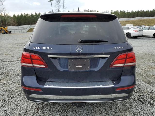 4JGDA0EB4GA799600 - 2016 MERCEDES-BENZ GLE 300D 4MATIC BLUE photo 6