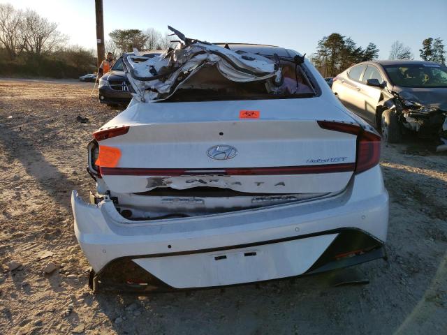 5NPEH4J28MH069002 - 2021 HYUNDAI SONATA LIMITED WHITE photo 6