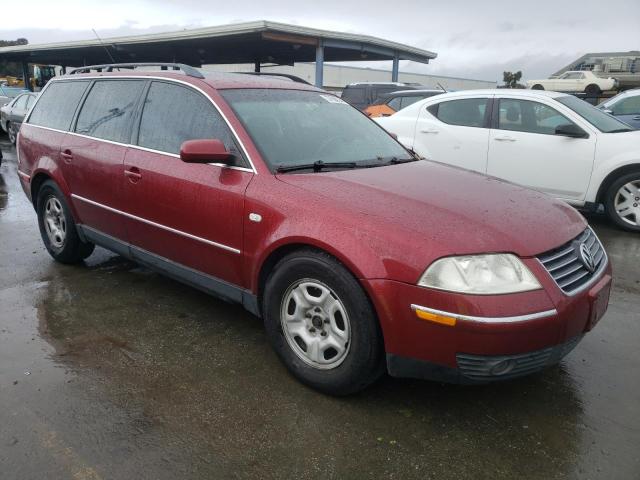 WVWWH63B82E389995 - 2002 VOLKSWAGEN PASSAT GLX Qırmızı foto 4