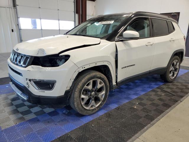 3C4NJDCB8JT501634 - 2018 JEEP COMPASS LIMITED WHITE photo 1