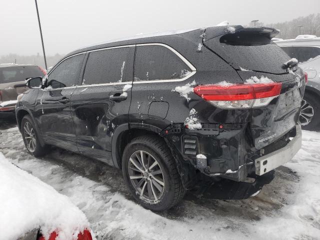 5TDJZRFH5JS495838 - 2018 TOYOTA HIGHLANDER SE BLACK photo 2