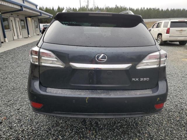 2T2ZK1BA0BC051225 - 2011 LEXUS RX 350 CHARCOAL photo 6