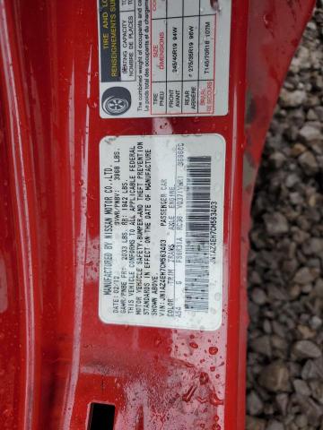 JN1AZ4EH7CM563403 - 2012 NISSAN 370Z BASE RED photo 12