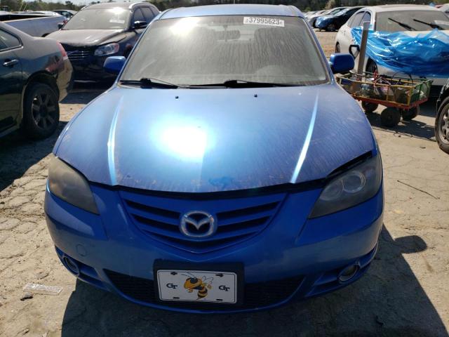 JM1BK324461533346 - 2006 MAZDA 3 S BLUE photo 5