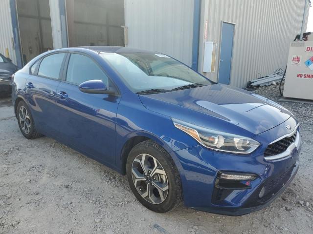 3KPF24AD7ME359873 - 2021 KIA FORTE FE BLUE photo 4