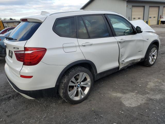 5UXWX9C56G0D69751 - 2016 BMW X3 XDRIVE28I WHITE photo 3