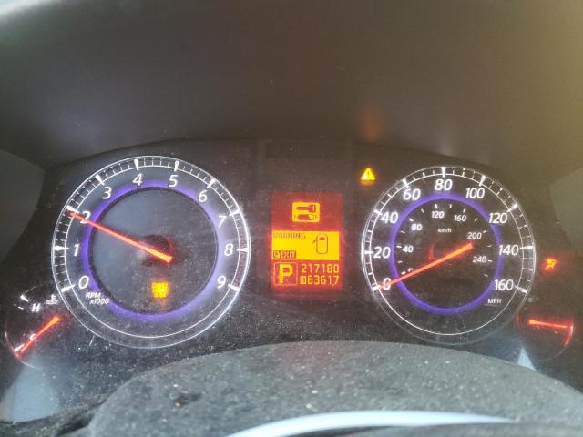 JNKAJ09F48M360237 - 2008 INFINITI EX35 BASE Սև լուսանկար 9