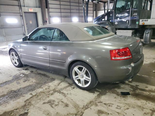 WAUDF48H77K029850 - 2007 AUDI A4 2.0T CABRIOLET QUATTRO BROWN photo 2