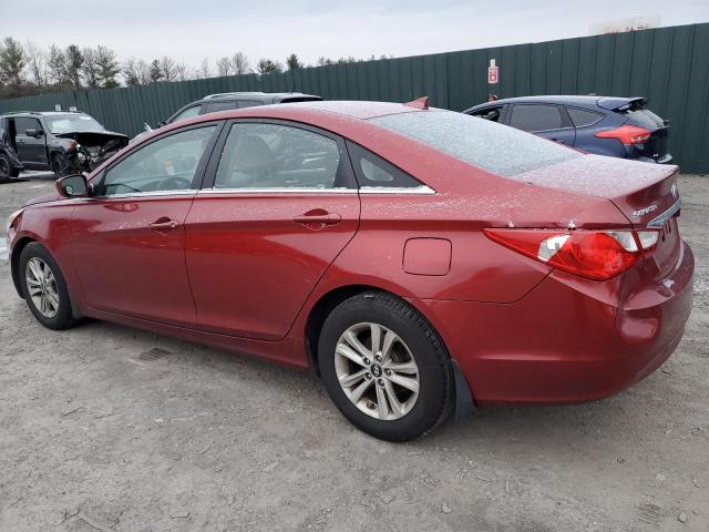 5NPEB4ACXDH609945 - 2013 HYUNDAI SONATA GLS MAROON photo 2