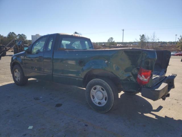 1FTRF12267KD56512 - 2007 FORD F150 GREEN photo 2