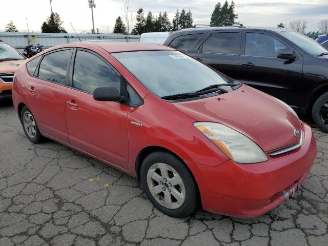 JTDKB20U273253167 - 2007 TOYOTA PRIUS RED photo 4