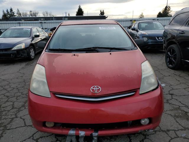 JTDKB20U273253167 - 2007 TOYOTA PRIUS RED photo 5