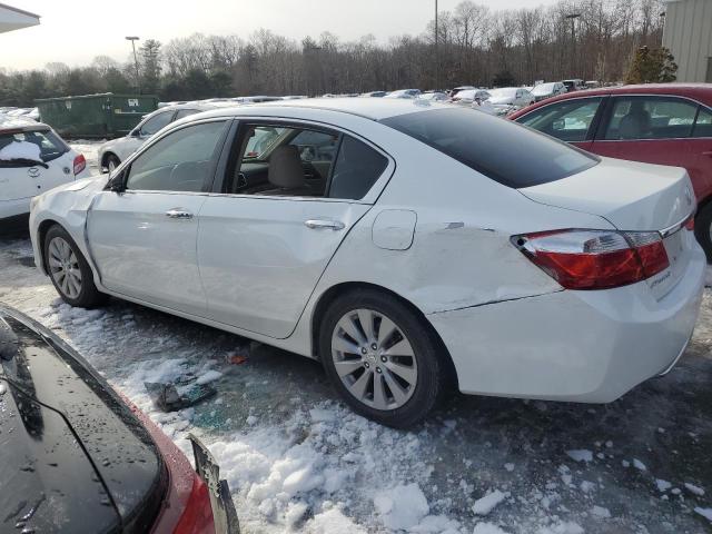 1HGCR2F89FA174052 - 2015 HONDA ACCORD EXL WHITE photo 2