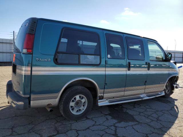 1GDFG15R3W1026061 - 1998 GMC SAVANA RV G1500 TEAL photo 3