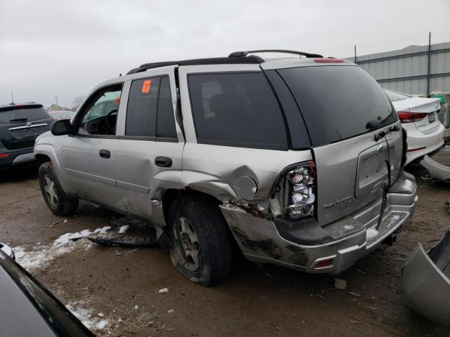 1GNDS13S662301004 - 2006 CHEVROLET TRAILBLAZE LS SILVER photo 2