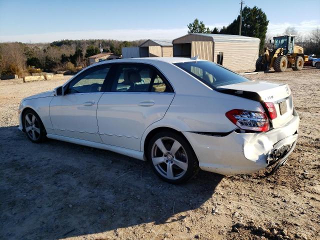 WDDHF8HB7BA354803 - 2011 MERCEDES-BENZ E 350 4MATIC WHITE photo 2