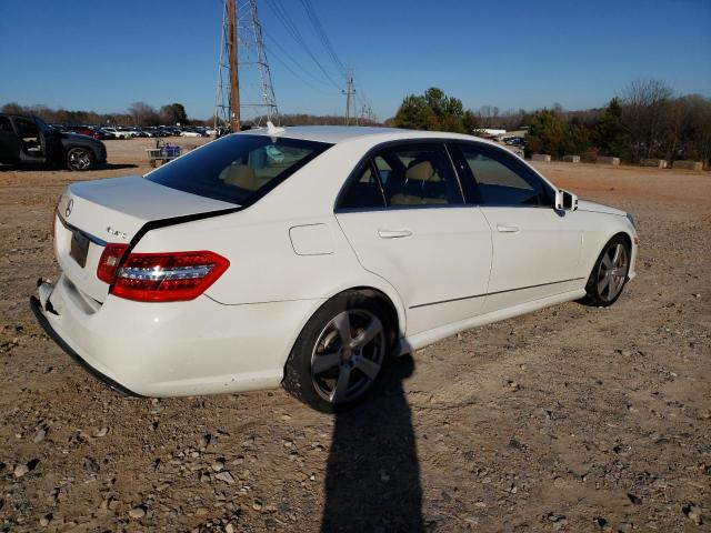 WDDHF8HB7BA354803 - 2011 MERCEDES-BENZ E 350 4MATIC WHITE photo 3