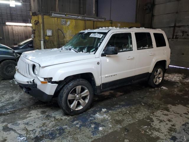 1C4NJRFB5ED845829 - 2014 JEEP PATRIOT LATITUDE WHITE photo 1