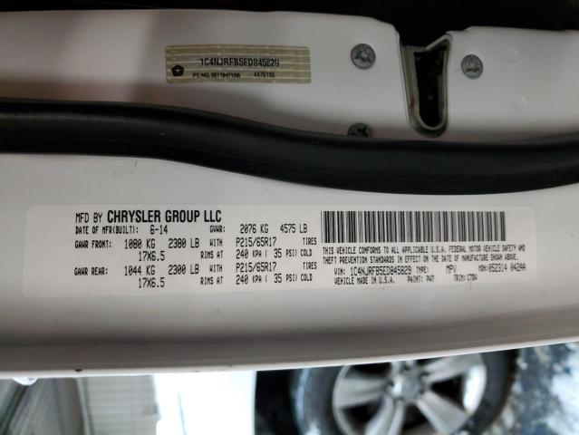 1C4NJRFB5ED845829 - 2014 JEEP PATRIOT LATITUDE WHITE photo 13