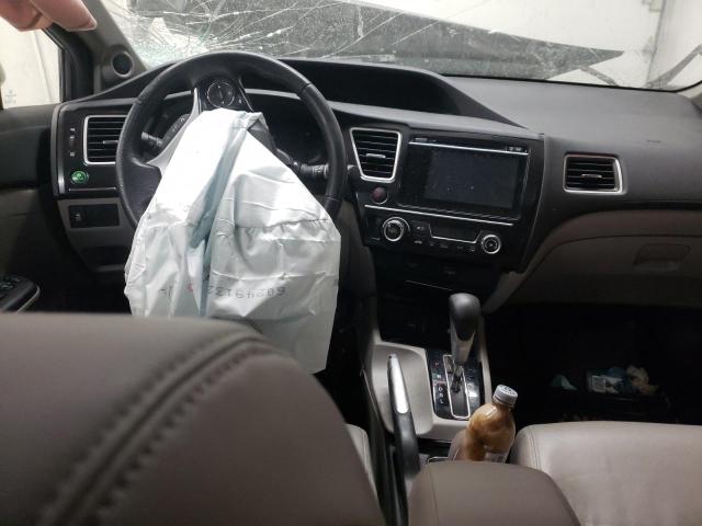 19XFB2F95EE018384 - 2014 HONDA CIVIC EXL ნაცრისფერი ფოტო 8