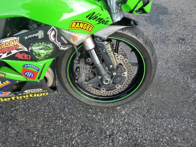 JKAZX4R199A011411 - 2009 KAWASAKI ZX600 R GREEN photo 5