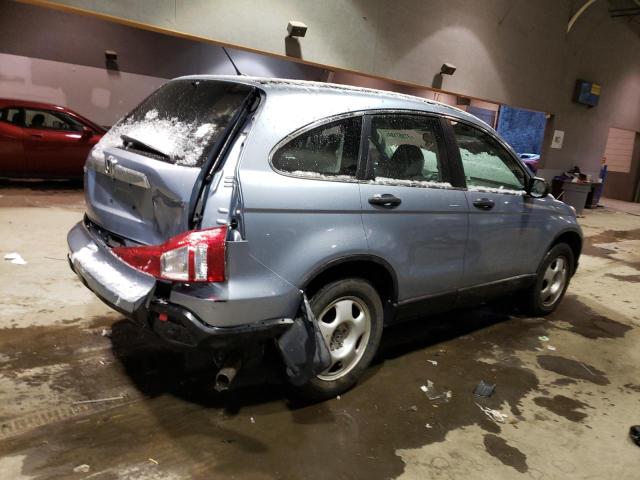 5J6RE48307L003756 - 2007 HONDA CR-V LX BLUE photo 3