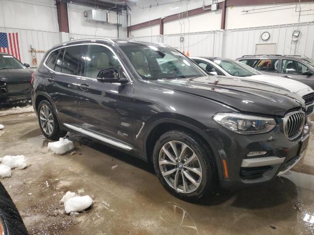 5UXTR9C50JLA13864 - 2018 BMW X3 XDRIVE30I CHARCOAL photo 4