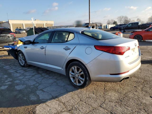 5XXGN4A78DG096189 - 2013 KIA OPTIMA EX SILVER photo 2