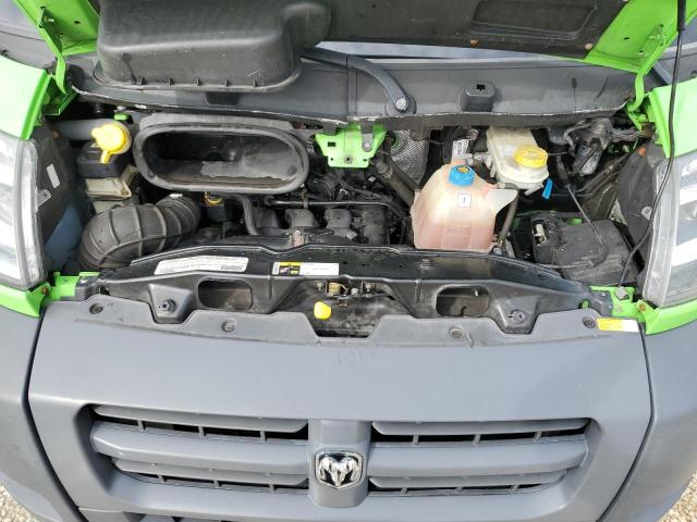 3C6URVJG9GE109520 - 2016 RAM PROMASTER 3500 HIGH მწვანე ფოტო 12