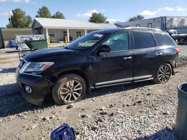 5N1AR2MN7GC670919 - 2016 NISSAN PATHFINDER S BLACK photo 1