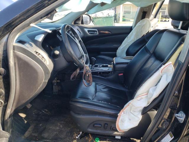 5N1AR2MN7GC670919 - 2016 NISSAN PATHFINDER S BLACK photo 7