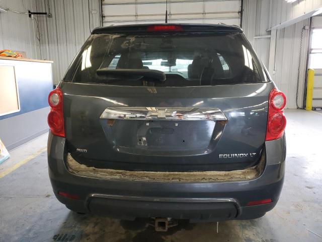 2CNFLEEC1B6242352 - 2011 CHEVROLET EQUINOX LT GRAY photo 6