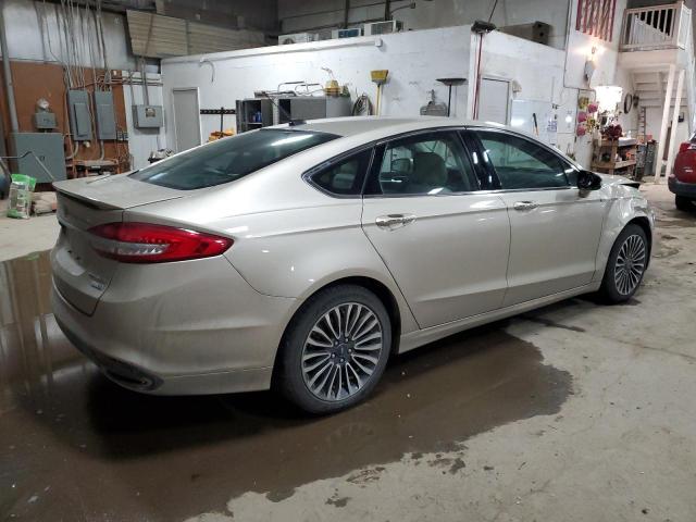 3FA6P0D90JR233575 - 2018 FORD FUSION TITANIUM/PLATINUM GOLD photo 3