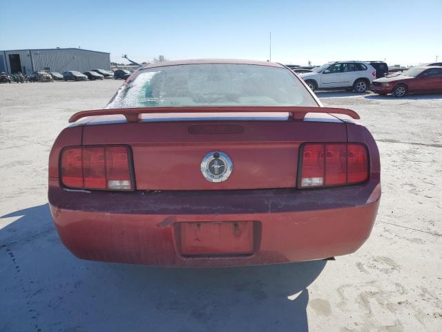 1ZVFT80N255109742 - 2005 FORD MUSTANG RED photo 6