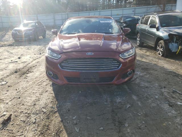 3FA6P0SU9ER173079 - 2014 FORD FUSION TITANIUM PHEV RED photo 5