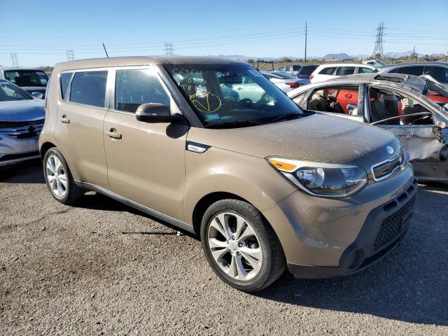 KNDJP3A59E7069831 - 2014 KIA SOUL + BROWN photo 4