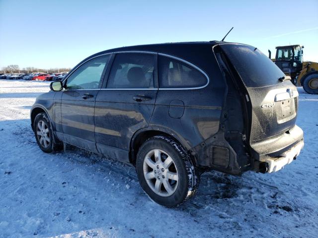 JHLRE38767C082422 - 2007 HONDA CR-V EXL BLACK photo 2