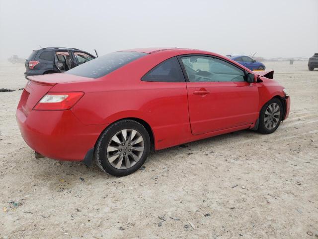 2HGFG1B85BH507488 - 2011 HONDA CIVIC EX RED photo 3